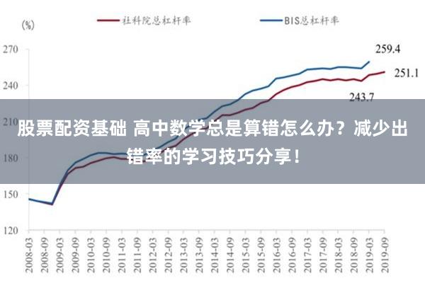 股票配资基础 高中数学总是算错怎么办？减少出错率的学习技巧分享！