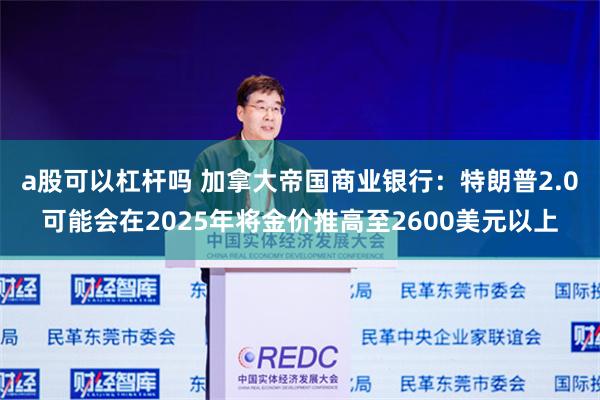 a股可以杠杆吗 加拿大帝国商业银行：特朗普2.0可能会在2025年将金价推高至2600美元以上